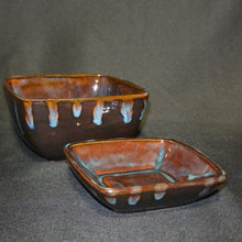 Load image into Gallery viewer, Square Bowl & Dish Set